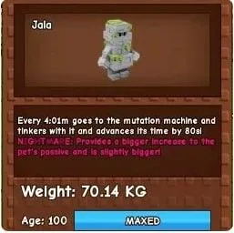Huge Titan Nightmare Golem 70.14 KG — Account account
