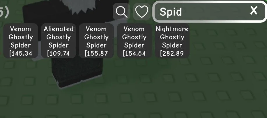Ghostly Spider Base 60/61 kg Fast Delivery