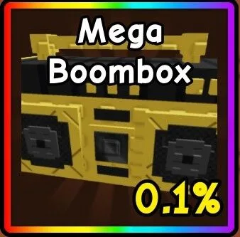 MEGA BOOMBOX x1 GROW A GARDEN 2 FAST DELIVERY ! CHEAPEST ! (VIA MAILBOX)