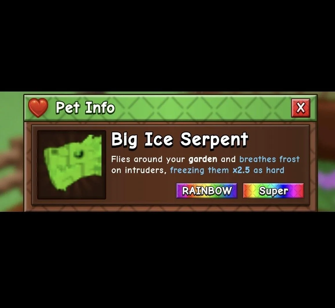 Ice Serpent (Super) — Account account