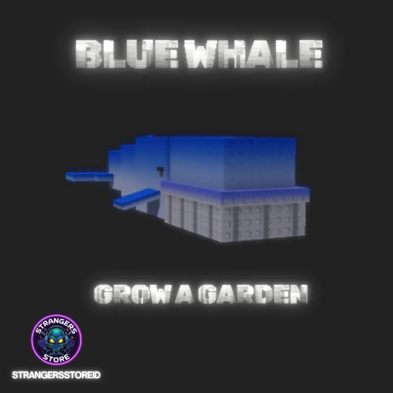 Blue Whale Grow a Garden Roblox Pet Rare Pet Fast Delivery