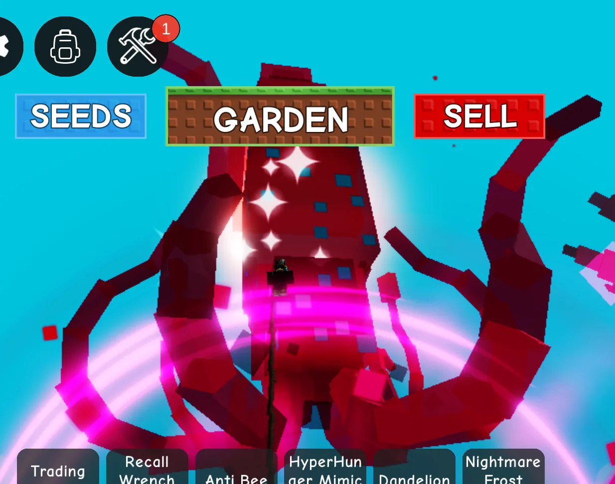 Colossal Godly Titanic Huge Ruby Squid 102Kg+ Age 100 Nightmare New Divine Titan Pet — Account account