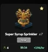 Super Syrup Sprinkler