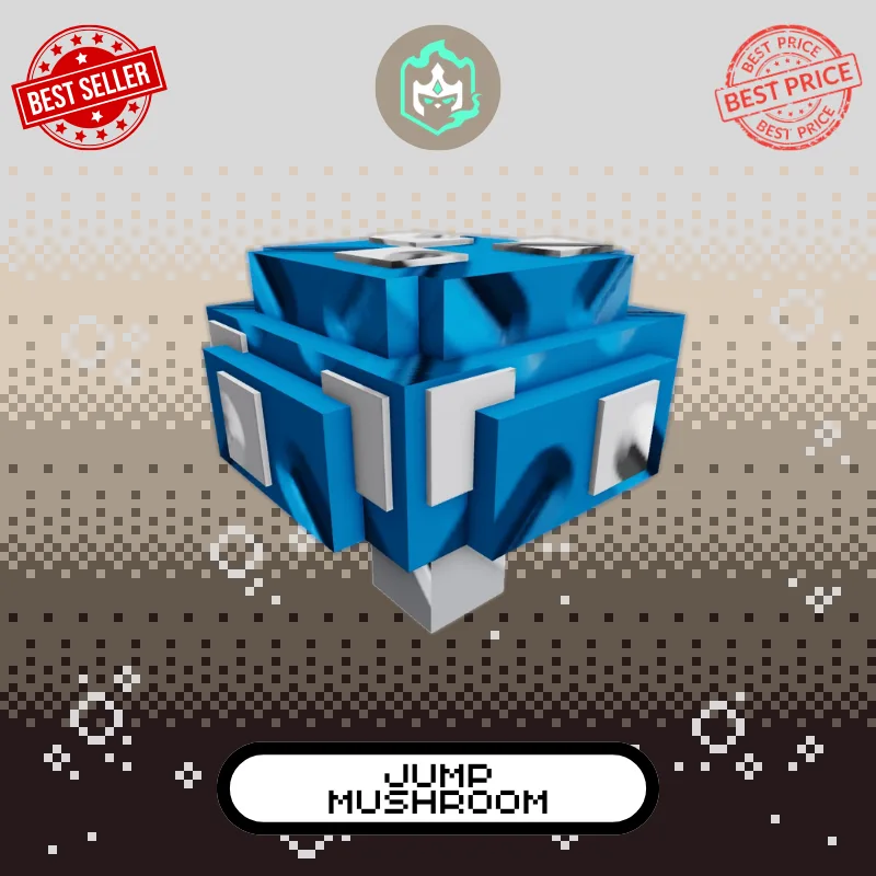 x4 Jump Mushroom Clean & Safe Guaranteed Instant Delivery (Rare)