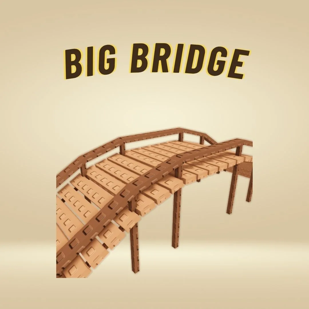 Big Bridge INSTANT DELIVERY - Grow a Garden 2