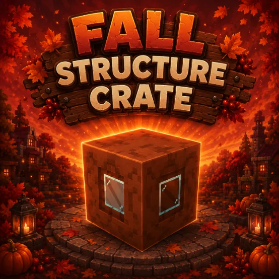 x1 Fall Structure Crate Fall Harvest World