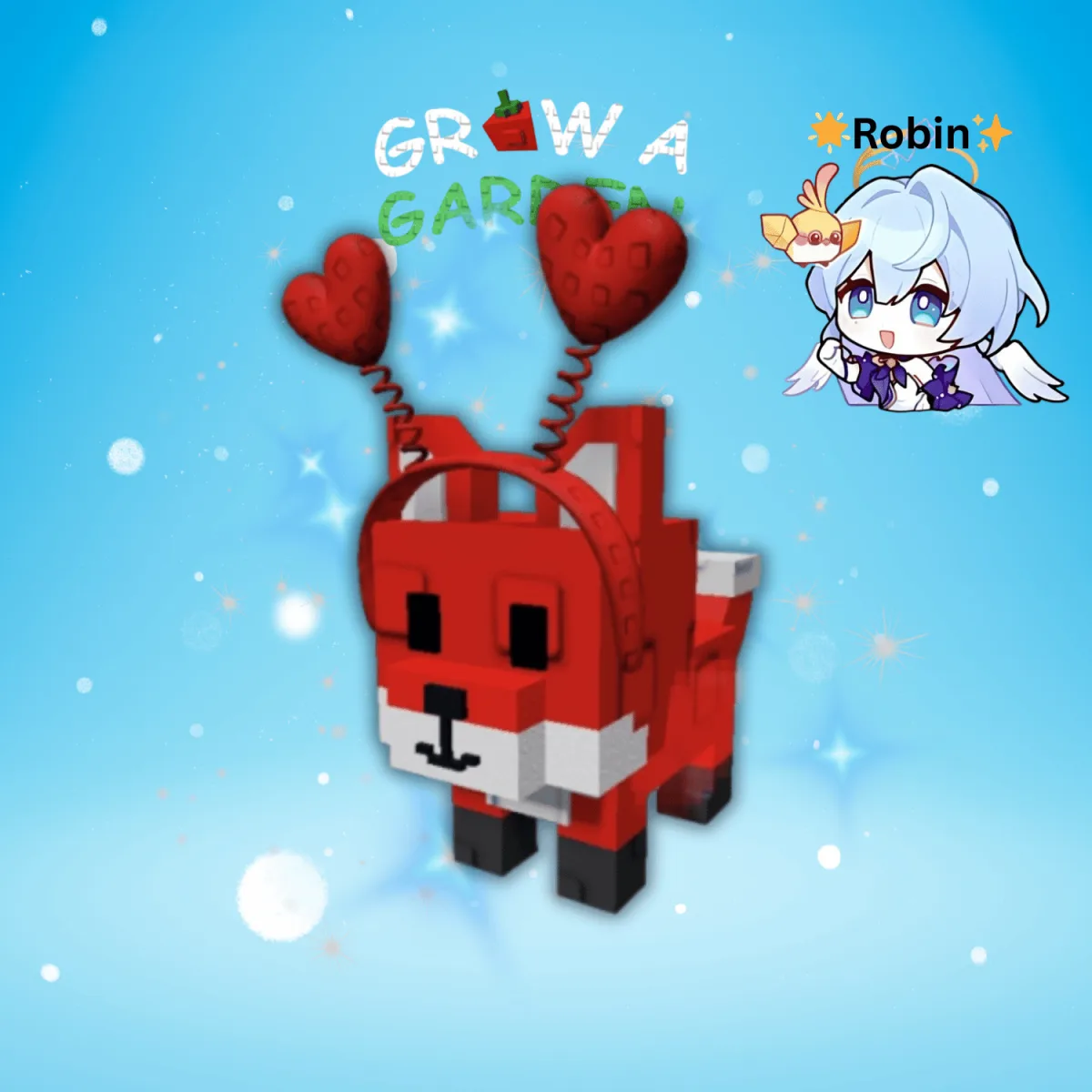 Red Rose Fox - Grow a Garden — Account account