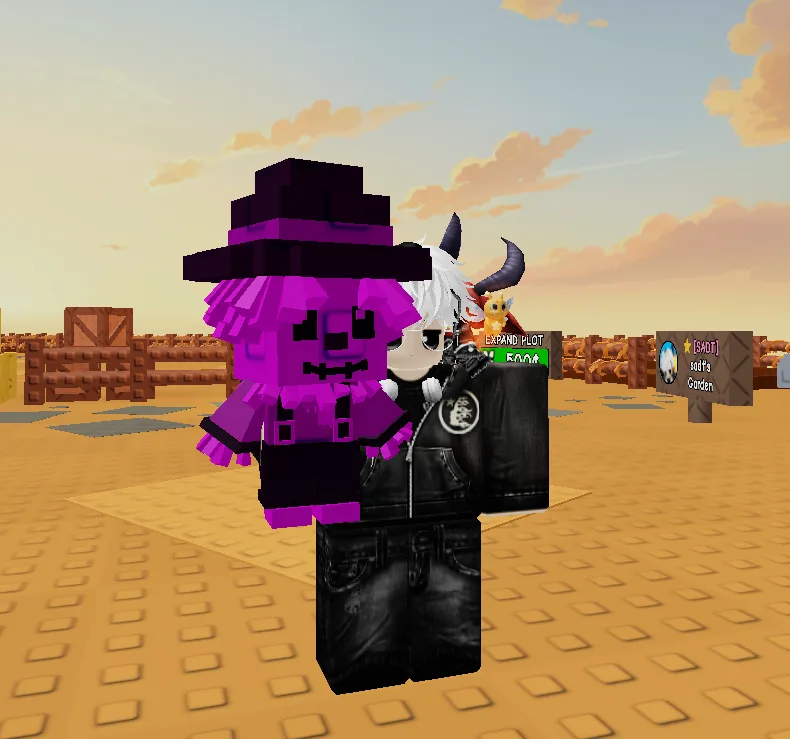 RAINBOW SCARECROW- NEW PET IN FALL HARVEST (Legendary)