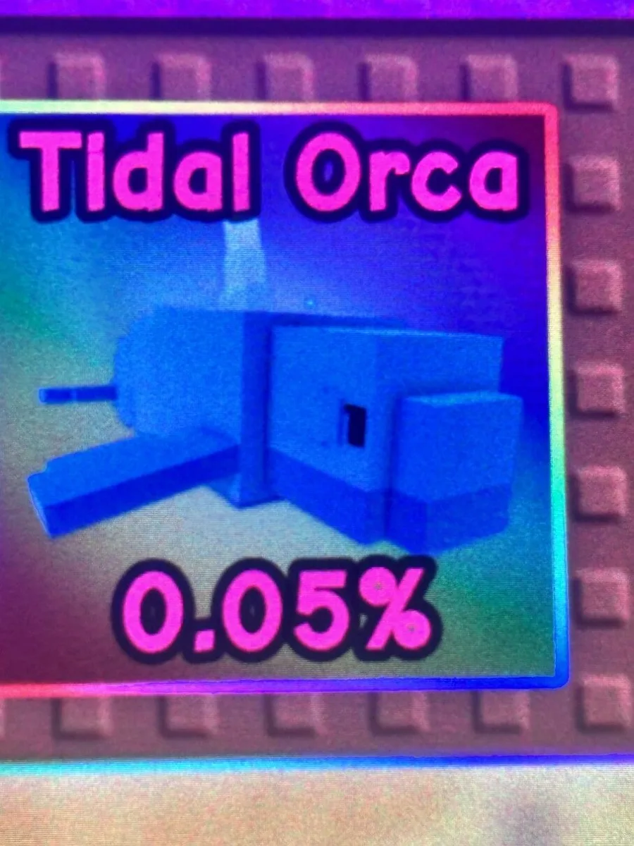 READY TIDAL ORCA ( PREMIUM COASTAL EGG GROW A GARDEN