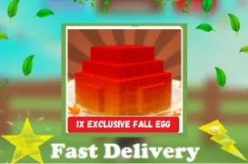 NEW 1x Exclusive Fall Egg Grow a Garden 2 Fast Delivery