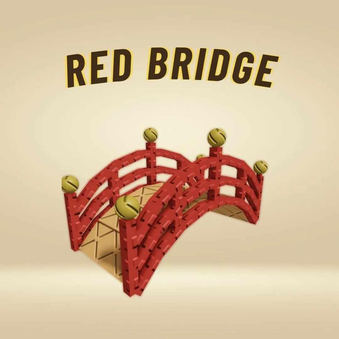 Red Bridge INSTANT DELIVERY - Grow a Garden 2