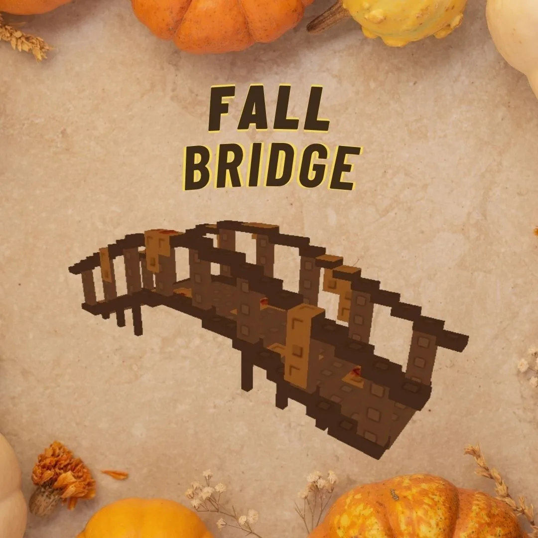 Fall Bridge INSTANT DELIVERY - Grow a Garden 2
