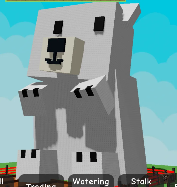 Huge Mega Polar Bear 88kg Age 103 Give Chill / Frozen Mutation