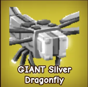 Giant Silever Dragonfly