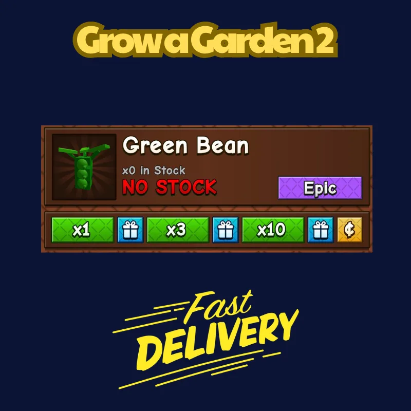 Green Bean Seed — Account account