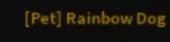 Rainbow Dog