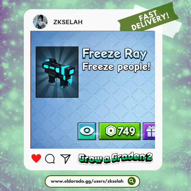 Freeze Ray — Account account