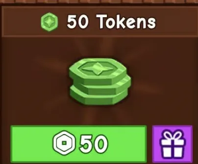 50 Tokens 50R Instant Delivery