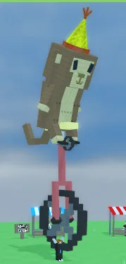 Mega Unicycle Monkey