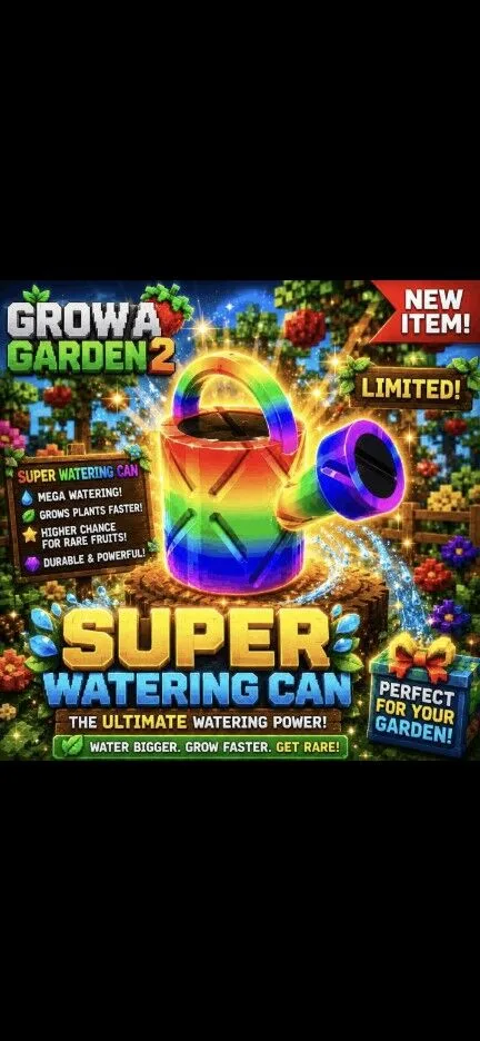 10x SUPER WATERING CAN