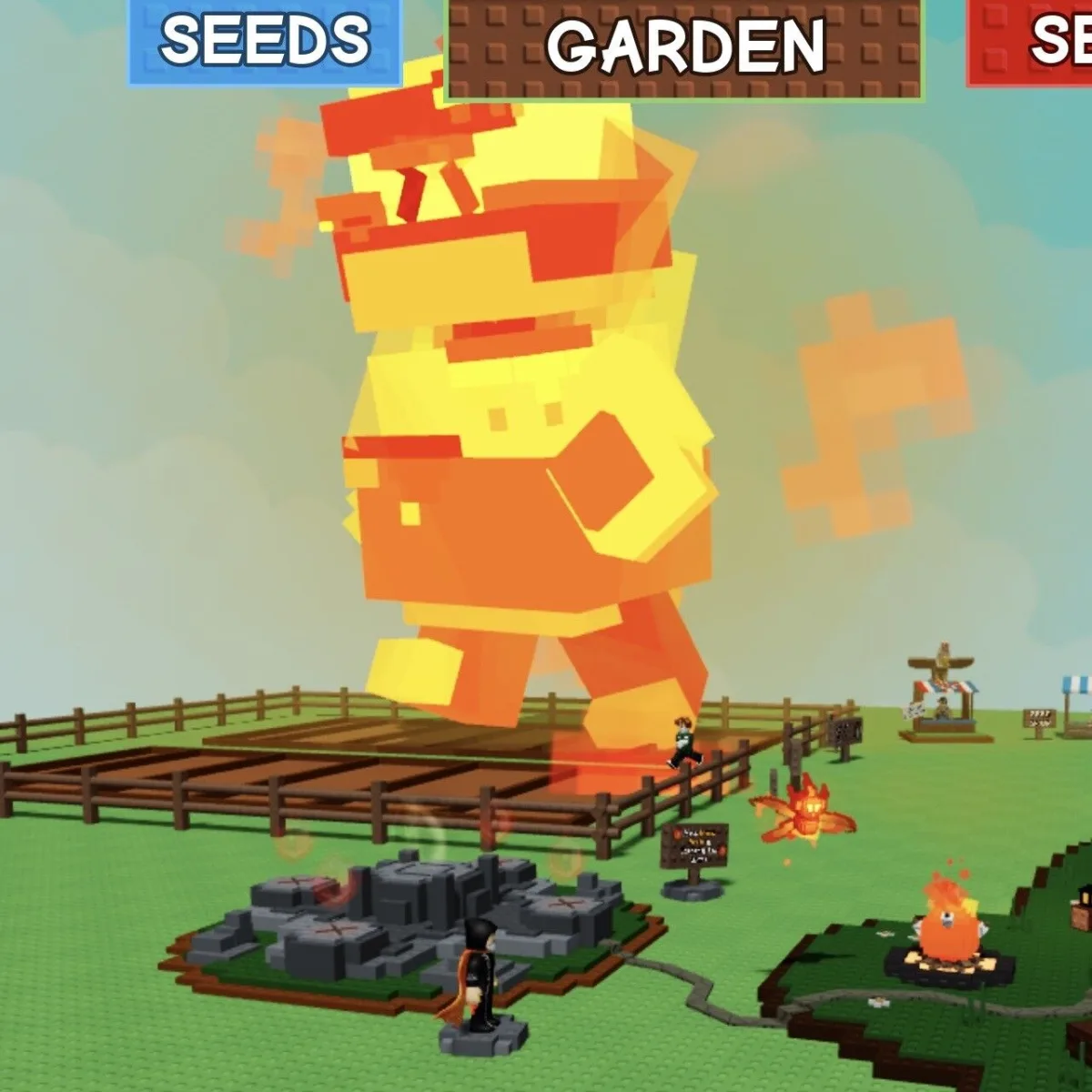 Level 500 - Ember Golem 285.11 kg - Non Dupe - No Toy - Real Ready Stock