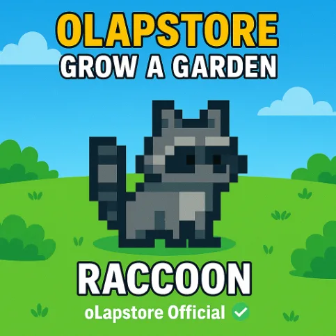 Mega Raccoon Grow a Garden Pet Exclusive Clean No Dupe Instant Delivery — Account account