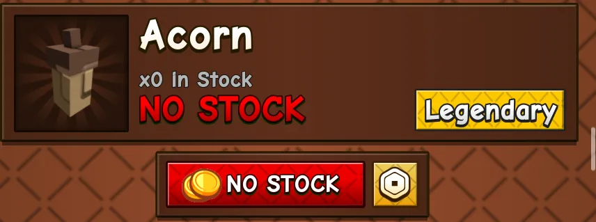 acorn seed — Account account