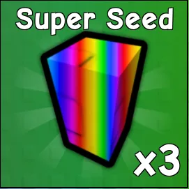 Grow a Garden Super Seed (x3) — Account account