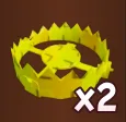 1x gold bear trap