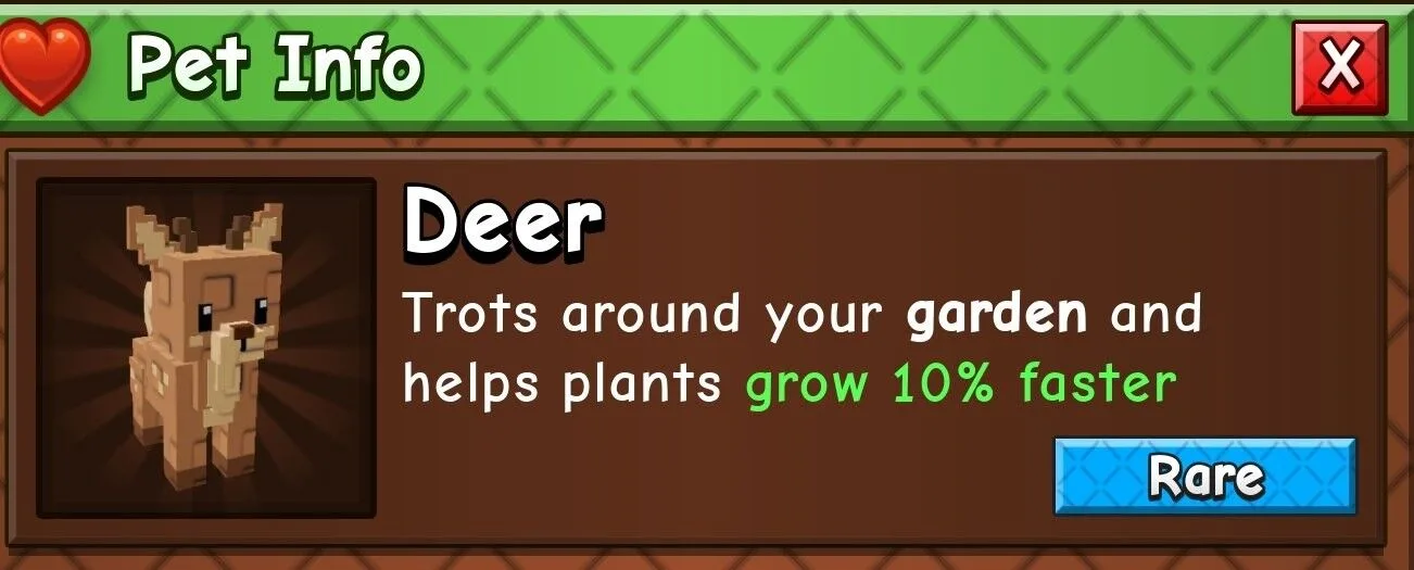 Deer - Grow A Garden 2 — Account account