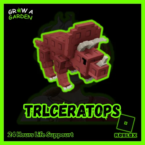 Triceratops grow a garden