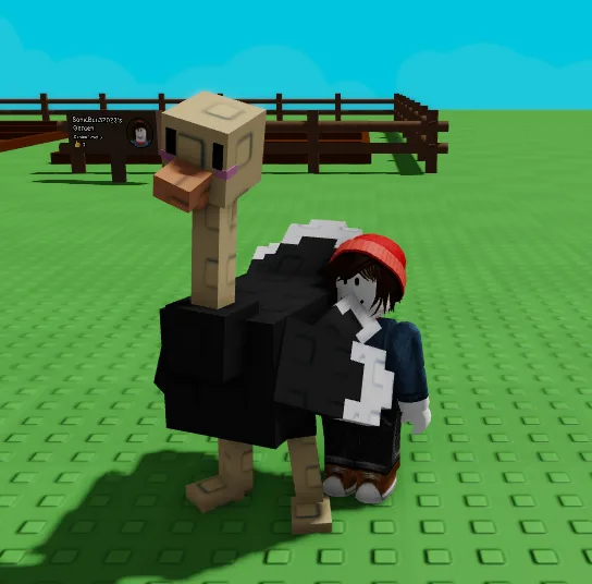 1x Ostrich Grow A Garden GAG