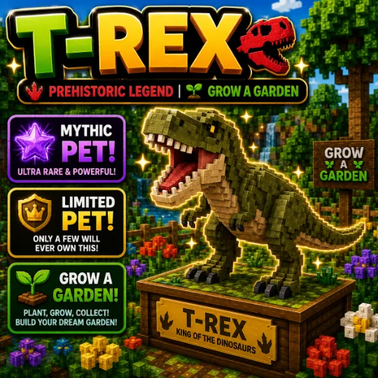T-Rex Prehistoric Legend Grow a Garden — Account account