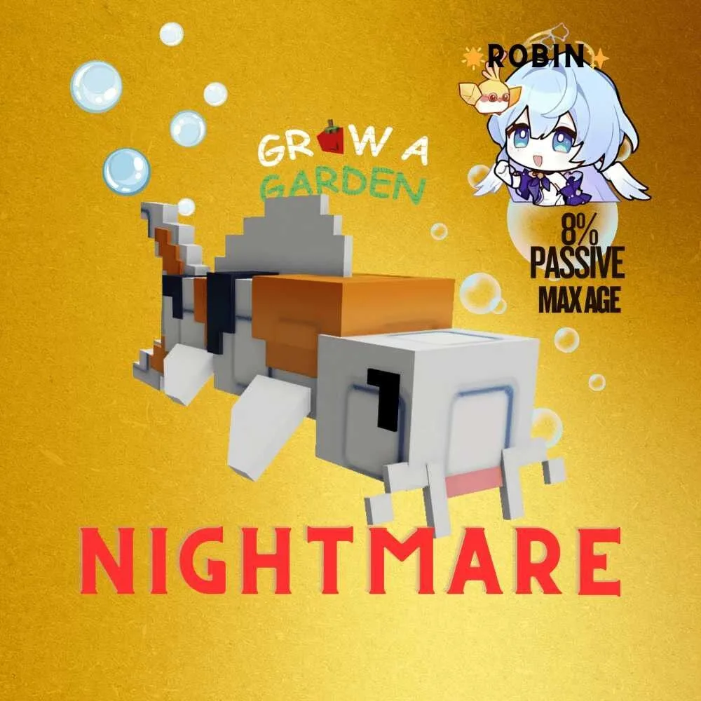 HUGE Nightmare Koi - 60-61+kg - Grow a Garden — Account account