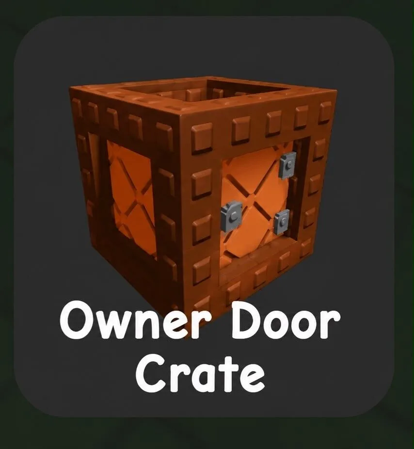 Owner door crate