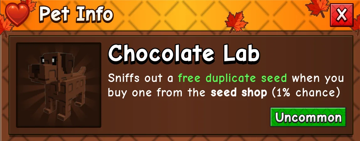 Chocolate Lab (Cheapest) Instant Delivery (Uncommon)