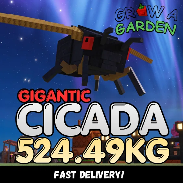 GIGANTIC Cidada 524.49KG Colossal Age 500 INSTANT DELIVERY