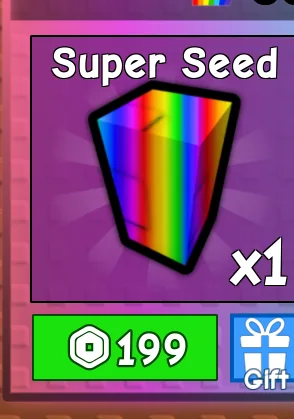 Grow A Garden - 1x Super Seed 199R — Account account