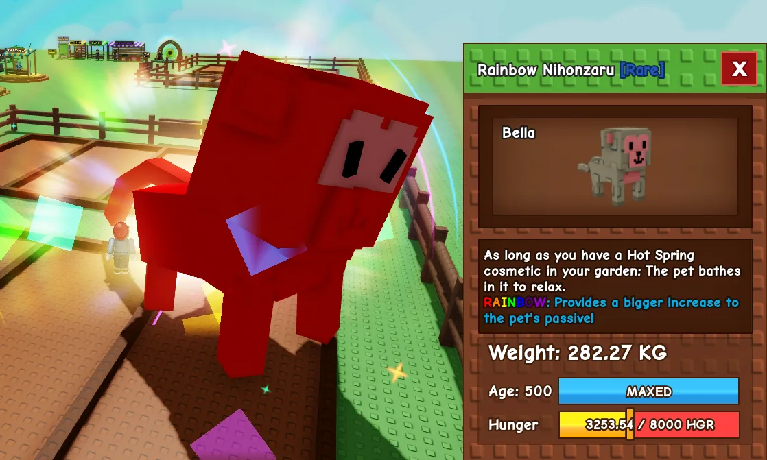 282.27kg Rainbow Nihonzaru