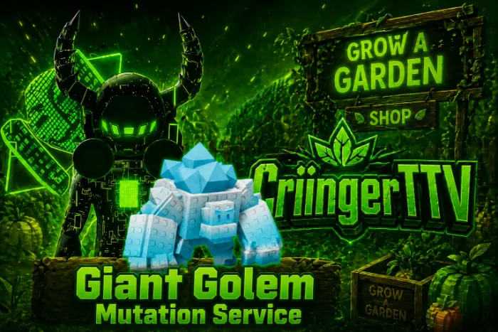 Giant Golem Mutation Service Ice Golem Giant Golem Fast & Safe Delivery