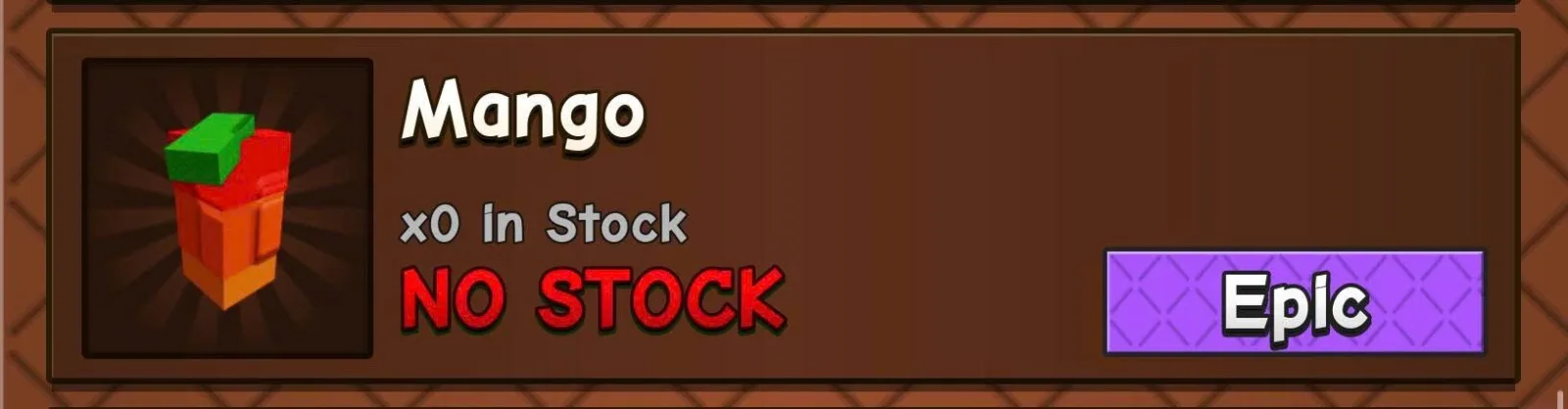 Mango Seed (Legendary)