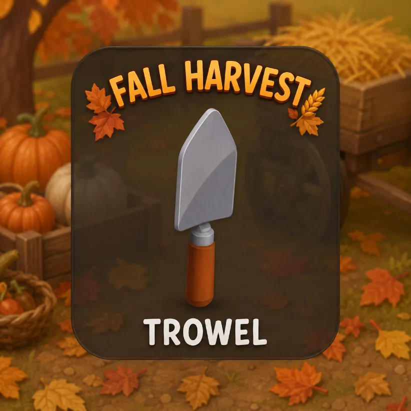Trowel Fall Harvest World