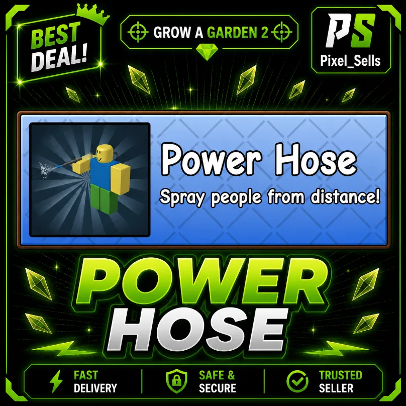 Power Hose Grow a Garden 2
