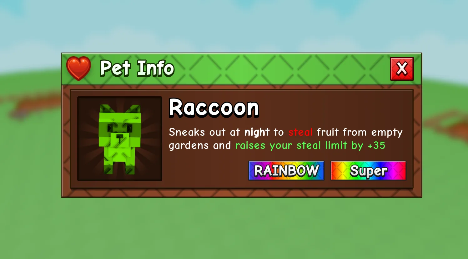 Raccoon (Super)