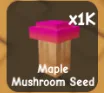 Maple Mushroom Seed