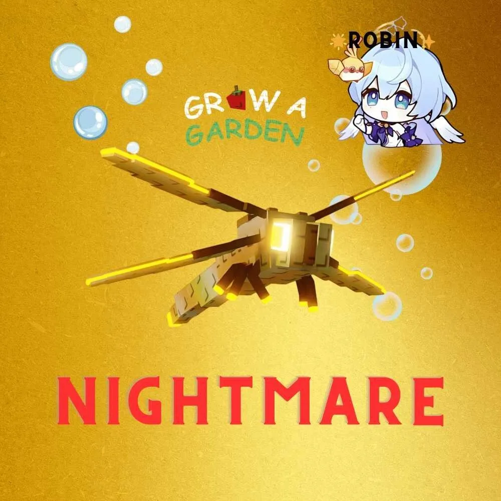 Nightmare Dragonfly - Grow a Garden - Free Random Pet — Account account