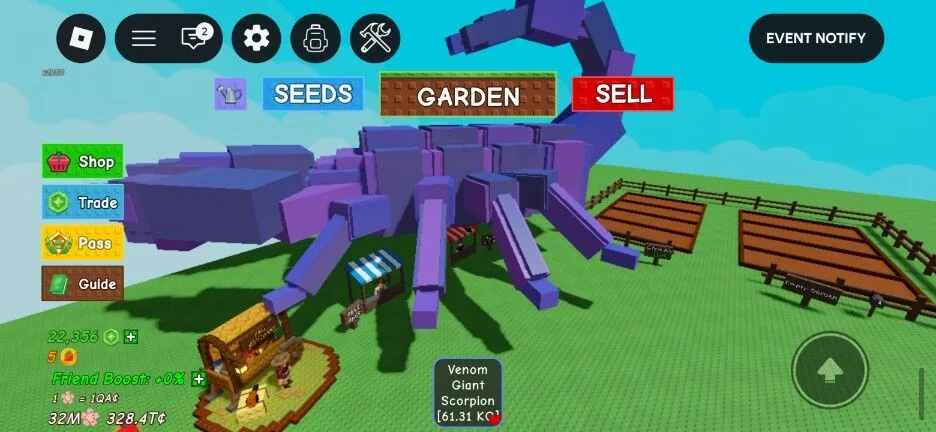 VENOM Giant Scorpion / PET LIMITED — Account account