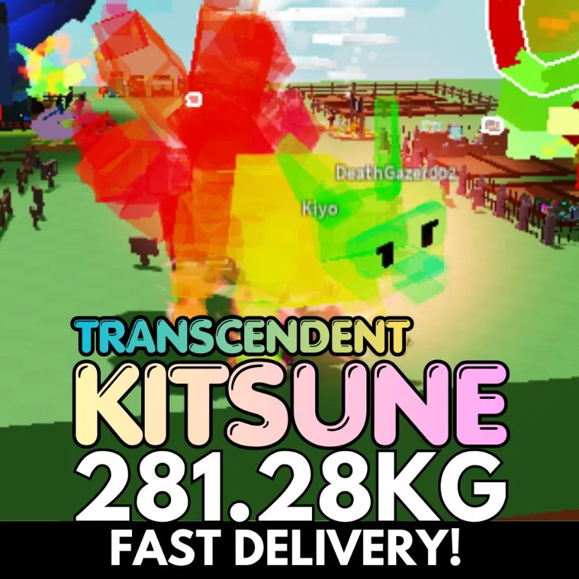 TRANSCENDENT Kitsune 281.28KG Huge Age 500 INSTANT DELIVERY
