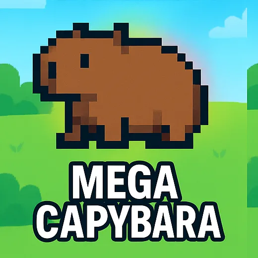 Mega Capybara Grow a Garden Pet Rare Mega Instant Delivery