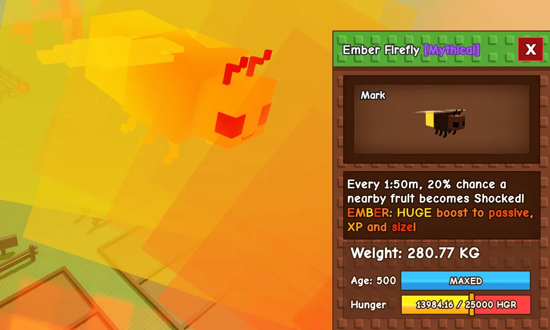283.34kg Ember Firefly
